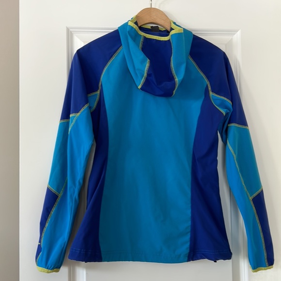 Columbia Omni-Shield Advanced Repellancy Color Block Wind Breaker Rain Jacket - Picture 8 of 14